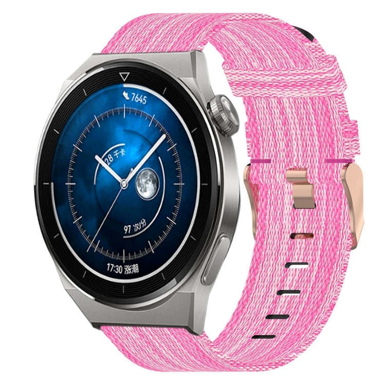 20mm Nylon Woven Watch Band, For Huawei Watch GT3 Pro 43mm, For Huawei Watch GT3 42mm, For Huawei Watch GT2 42mm, For Huawei Watch 2, For Honor Watch ES, For Honor MagicWatch2 42mm