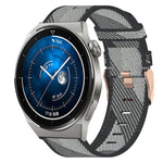 20mm Nylon Woven Watch Band, For Huawei Watch GT3 Pro 43mm, For Huawei Watch GT3 42mm, For Huawei Watch GT2 42mm, For Huawei Watch 2, For Honor Watch ES, For Honor MagicWatch2 42mm