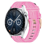20mm Nylon Woven Watch Band, For Huawei Watch GT3 Pro 43mm, For Huawei Watch GT3 42mm, For Huawei Watch GT2 42mm, For Huawei Watch 2, For Honor Watch ES, For Honor MagicWatch2 42mm