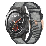 20mm Nylon Woven Watch Band, For Huawei Watch GT3 Pro 43mm, For Huawei Watch GT3 42mm, For Huawei Watch GT2 42mm, For Huawei Watch 2, For Honor Watch ES, For Honor MagicWatch2 42mm