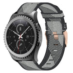 20mm Nylon Woven Watch Band, For Samsung Galaxy Watch Active 2 44mm, For Samsung Galaxy Watch Active 40mm, For Samsung Galaxy Watch 42mm, For Samsung Gear Sport, For Samsung Gear S2 Classic