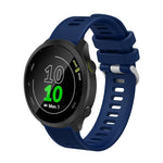 20mm Silicone Twill Watch Band, For Samsung Galaxy Watch 3 41mm, For Samsung Galaxy Watch Active 2 40mm, For Samsung Galaxy Watch Active 2 44mm, For Samsung Galaxy Watch Active 40mm