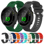 20mm Silicone Twill Watch Band, For Honor Watch ES, For Honor MagicWatch 2 42mm