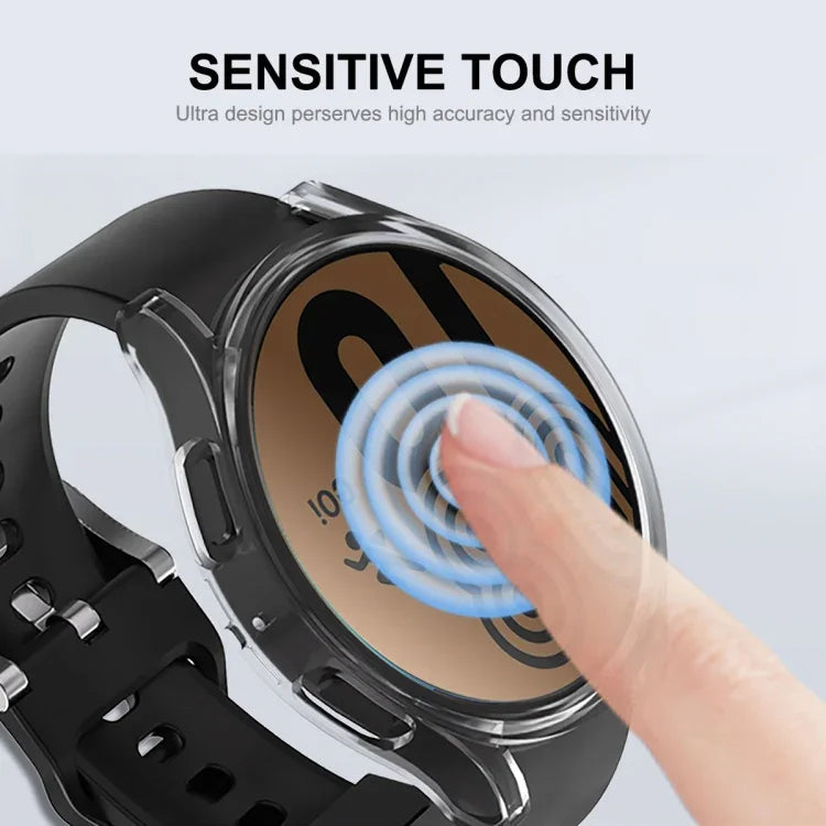 For Samsung Galaxy Watch5 44mm ENKAY Hat-Prince Full Coverage Electroplated Soft TPU Case