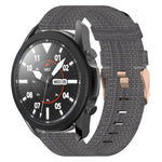 20mm Nylon Woven Watch Band, For Samsung Galaxy Watch5 40mm, For Samsung Galaxy Watch5 44mm, For Samsung Galaxy Watch5 Pro 45mm, For Samsung Galaxy Watch4 40mm, For Samsung Galaxy Watch4 44mm, For Samsung Galaxy Watch4 Classic 46mm
