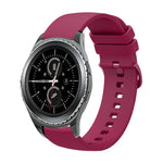 20mm Solid Color Soft Silicone Watch Band, For Samsung Gear S2 Classic, For Samsung Galaxy Watch Active 2 40mm