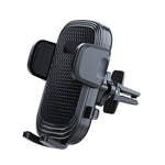 A190+X901 Car Phone Holder Air Vent Mount Coaxial Knob Adjustment Clip Stand, A190+X901