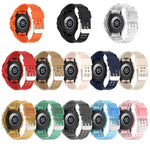 Armor Integrated TPU Double-Pin Buckle Smart Watch Band, For Samsung Galaxy Watch5 40mm, For Samsung Galaxy Watch5 44mm, For Samsung Galaxy Watch4 44mm