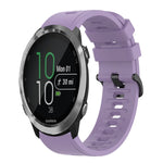 20mm Solid Color Soft Silicone Watch Band, For Garmin Garminmove Style, For Garmin Forerunner 645 Music