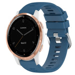 18mm Solid Color Silicone Watch Band, For Garminmove3S, For GarminActive S