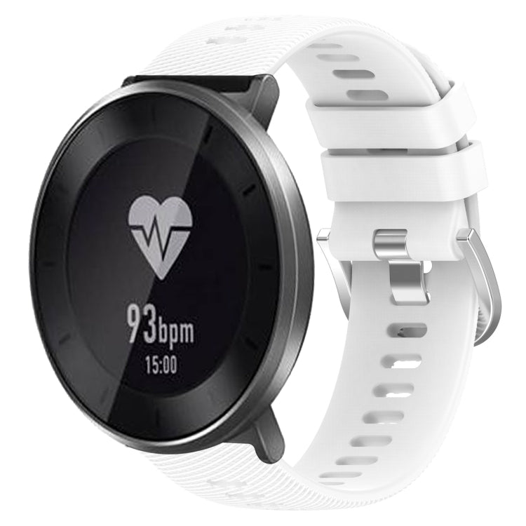 18mm Solid Color Silicone Watch Band, For Huawei Band B5, For Honor S1