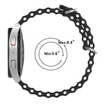 22mm Ocean Style Silicone Solid Color Watch Band, For Huawei Watch 3 Pro New