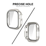 For Apple Watch Ultra 3 / 2 / 1 49mm ENKAY PC Frame 9H Tempered Glass Case