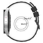 22mm Two-Color Porous Silicone Watch Band, For Xiaomi MI Watch Color