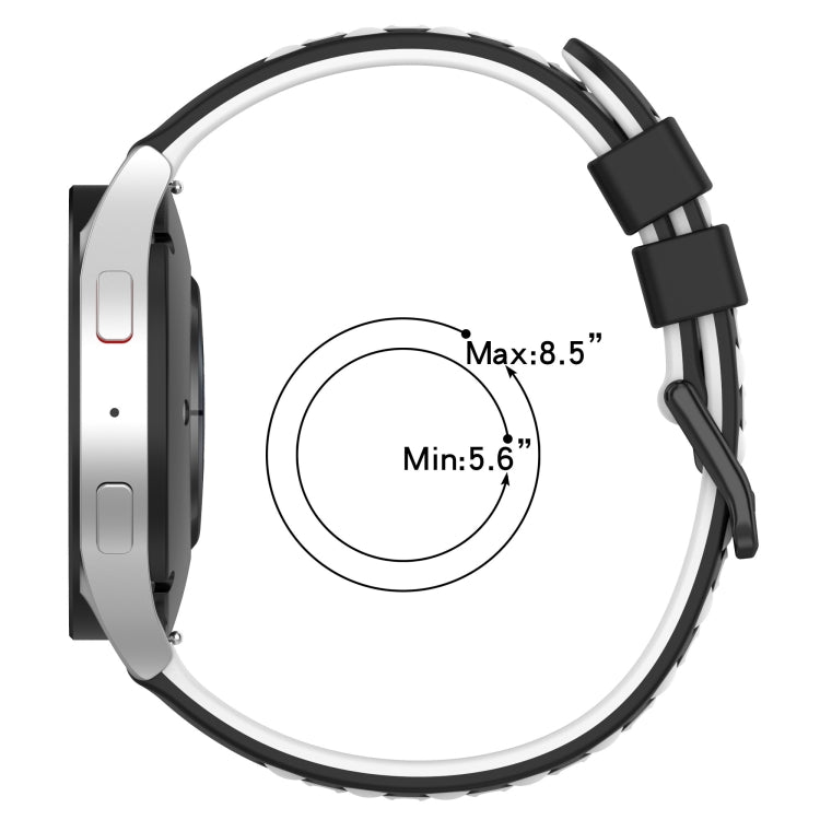 22mm Two-Color Porous Silicone Watch Band, For Xiaomi MI Watch Color