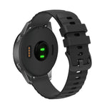 22mm Wavy Dotted Solid-Color Silicone Watch Band, For Amazfit GTR 2, For Amazfit 3 Stratos, For Amazfit GTR 47mm