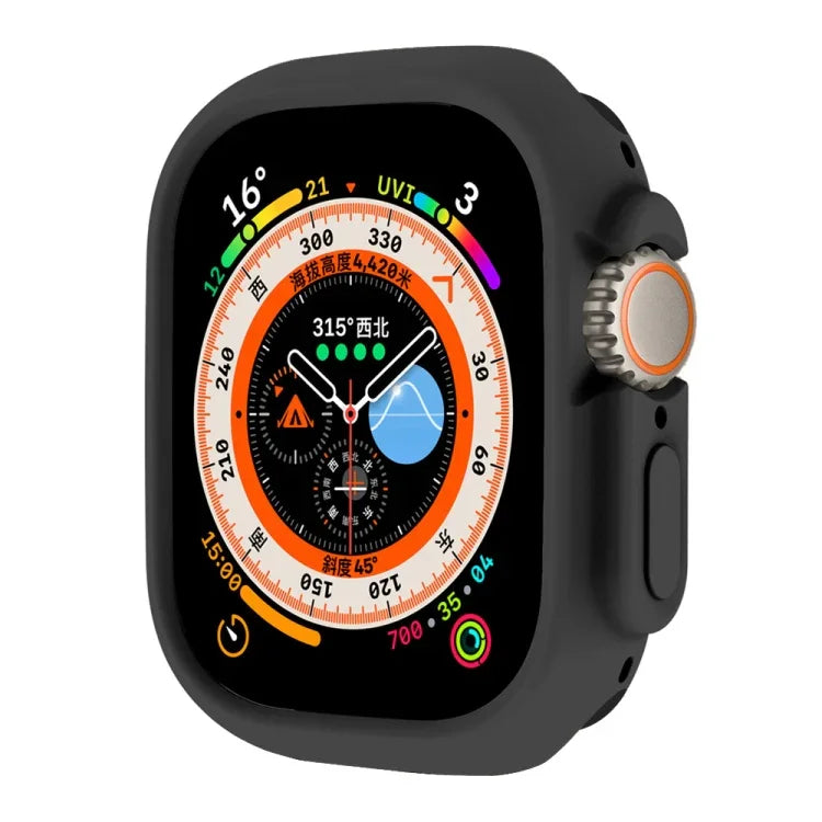For Apple Watch Ultra 3 / 2 / 1 49mm ENKAY Solid Color Protective Soft TPU Frame Case