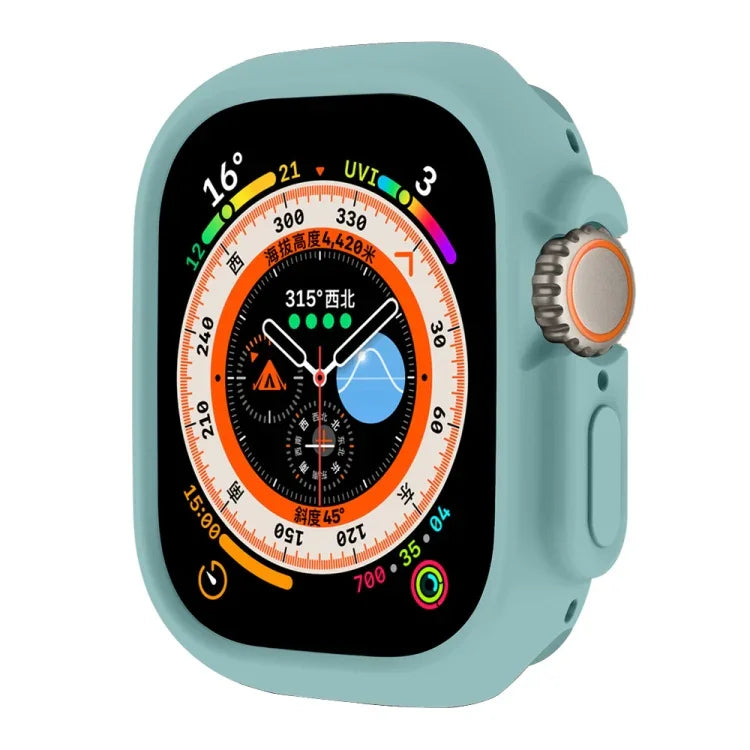 For Apple Watch Ultra 3 / 2 / 1 49mm ENKAY Solid Color Protective Soft TPU Frame Case