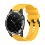 22mm Horizontal Texture Silicone Watch Band with Removal Tool, For Garmin Fenix 6 Pro GPS, For Garmin Fenix 6 Sapphire GPS, For Garmin Fenix 5, For Garmin Fenix 5 Plus, For Garmin Quatix 5, For Garmin Quatix 5 Sapphire