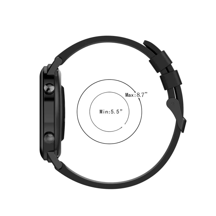 20mm Wavy Dot Pattern Solid Color Silicone Watch Band, For Samsung  Galaxy Watch 4 Classic 42mm, For Samsung  Galaxy Watch 4 Classic 46mm, For Samsung Galaxy Watch Active 2 40mm, For Samsung Galaxy Watch Active 2 44mm