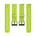 20mm Football Pattern Solid Color Silicone Watch Band, For Samsung Galaxy Watch Active 2 44mm, For Samsung Galaxy Watch 42mm