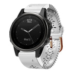 20mm Lady's Silicone Watch Band With Lace Punch, For Garmin Fenix 5S, For Garmin Fenix 5S Plus
