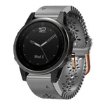 20mm Lady's Silicone Watch Band With Lace Punch, For Garmin Fenix 5S, For Garmin Fenix 5S Plus