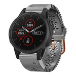 20mm Lady's Silicone Watch Band With Lace Punch, For Garmin Fenix 5S, For Garmin Fenix 5S Plus