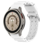 Armor Pure Color Silicone Watch Band, For Samsung Galaxy Watch5 44mm, For Samsung Galaxy Watch5 40mm, For Samsung Galaxy Watch5 Pro 45mm, For Samsung Galaxy Watch4 44mm, For Samsung Galaxy Watch4 40mm, For Samsung  Galaxy Watch4 Classic 42mm           ...