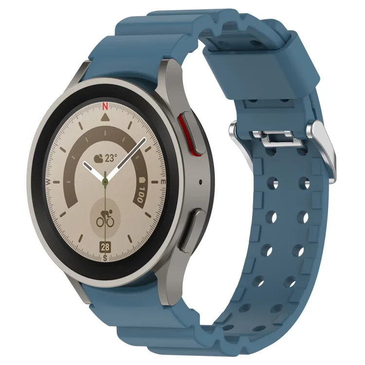 Armor Pure Color Silicone Watch Band, For Samsung Galaxy Watch5 44mm, For Samsung Galaxy Watch5 40mm, For Samsung Galaxy Watch5 Pro 45mm, For Samsung Galaxy Watch4 44mm, For Samsung Galaxy Watch4 40mm, For Samsung  Galaxy Watch4 Classic 42mm           ...