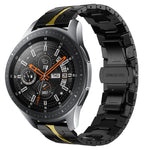 Armor Stainless Steel Metal Watch Band, For Samsung Galaxy watch3 45mm, For Samsung Galaxy watch 46mm, For Samsung Gear S3 Classic, For Samsung Gear S3 Frontier
