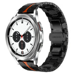 Armor Stainless Steel Metal Watch Band, For Samsung Galaxy watch 42mm, For Samsung Galaxy Watch3 41mm, For Samsung Galaxy Gear Sport, For Samsung Galaxy Watch Active, For Samsung Galaxy Watch5 / Watch5 Pro, For Samsung Galaxy Watch4 / Watch4 Classic