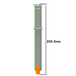 Double Color Nylon Hook and Loop Fastener Watch Band, For Apple Watch Ultra 49mm, For Apple Watch Series 8&7 45mm/SE 2&6&SE&5&4 44mm, For Apple Watch Series 8&7 41mm/SE 2&6&SE&5&4 40mm
