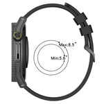 22mm Concave Striped Slicone Watch Band, For Honor Magic Watch 2 46mm, For Honor Watch Dream, For Huawei Watch GT3 SE
