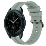 20mm Concave Striped Slicone Watch Band, For Samsung Galaxy Watch Active 2 40mm, For Samsung Galaxy Watch Active 2 44mm, For Samsung Galaxy Watch 42mm, For Samsung Galaxy Watch 6 44mm