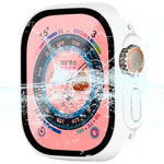 For Apple Watch Ultra 3 / 2 / 1 49mm ENKAY Hat-Prince Waterproof Full Coverage PC Frame + 9H Tempered Glass Case