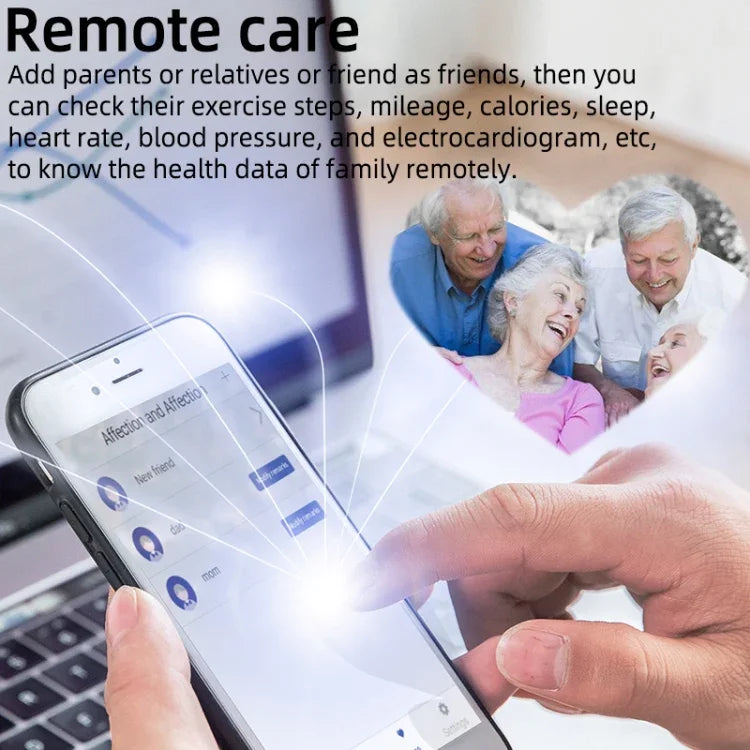 W11 1.32 inch Color Screen Smart Watch,Support Heart Rate Monitoring / Blood Pressure Monitoring