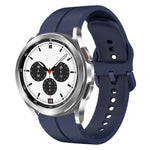 20mm Loop Silicone Watch Band, For Samsung Galaxy Watch4 44mm, For Samsung Galaxy Watch4 40mm, For Samsung  Galaxy Watch 4 Classic 42mm, For Samsung  Galaxy Watch 4 Classic 46mm