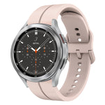 20mm Loop Silicone Watch Band, For Samsung Galaxy Watch4 44mm, For Samsung Galaxy Watch4 40mm, For Samsung  Galaxy Watch 4 Classic 42mm, For Samsung  Galaxy Watch 4 Classic 46mm