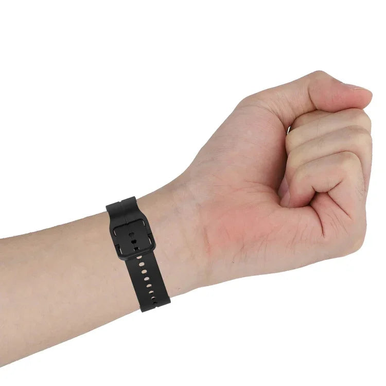 20mm Loop Silicone Watch Band, For Samsung Galaxy Watch 6 40mm, For Samsung Galaxy Watch 6 Classic 43mm
