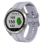 20mm Loop Silicone Watch Band, For Garmin Vivomove Sport, For Garmin Venu 2 Plus, For Garmin Approach S40, For Garmin Forerunner 158