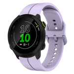 20mm Loop Silicone Watch Band, For Garmin Vivomove Sport, For Garmin Venu 2 Plus, For Garmin Approach S40, For Garmin Forerunner 158