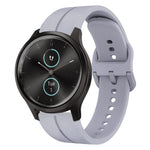 20mm Loop Silicone Watch Band, For Garminmove Style, For Garmin Forerunner 645 Music, For Garmin Forerunner Sq2, For Garmin Forerunner Sq2 Music