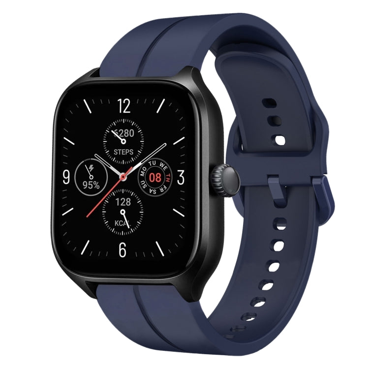 20mm Loop Silicone Watch Band, For Amazfit GTS 4, For Amazfit GTS 3, For Amazfit GTS 2E, For Amazfit GTS 2 Mini