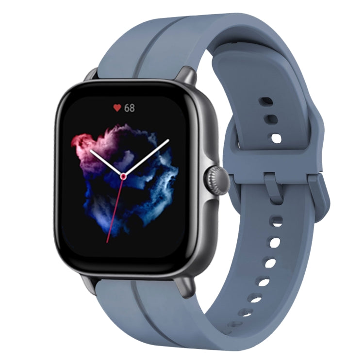 20mm Loop Silicone Watch Band, For Amazfit GTS 4, For Amazfit GTS 3, For Amazfit GTS 2E, For Amazfit GTS 2 Mini