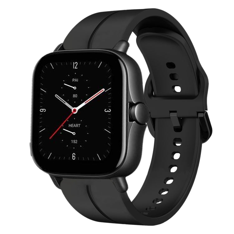 20mm Loop Silicone Watch Band, For Amazfit GTS 4, For Amazfit GTS 3, For Amazfit GTS 2E, For Amazfit GTS 2 Mini