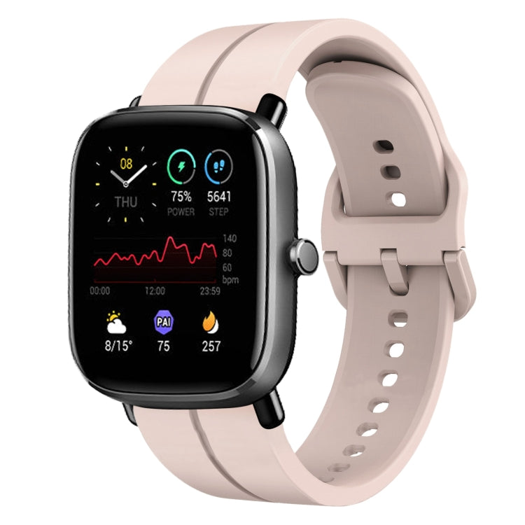 20mm Loop Silicone Watch Band, For Amazfit GTS 4, For Amazfit GTS 3, For Amazfit GTS 2E, For Amazfit GTS 2 Mini