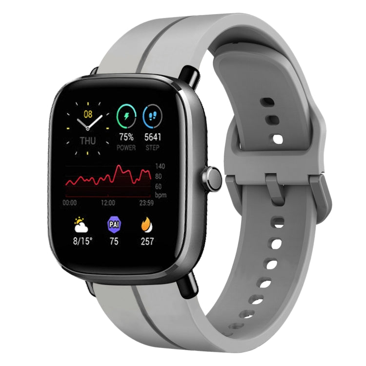 20mm Loop Silicone Watch Band, For Amazfit GTS 4, For Amazfit GTS 3, For Amazfit GTS 2E, For Amazfit GTS 2 Mini