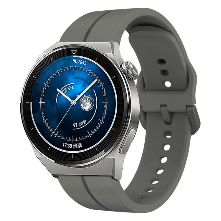 20mm Loop Silicone Watch Band, For Huawei Watch GT3 Pro 43mm, For Huawei Watch GT3 42mm, For Huawei Watch GT2 42mm, For Huawei Watch 2
