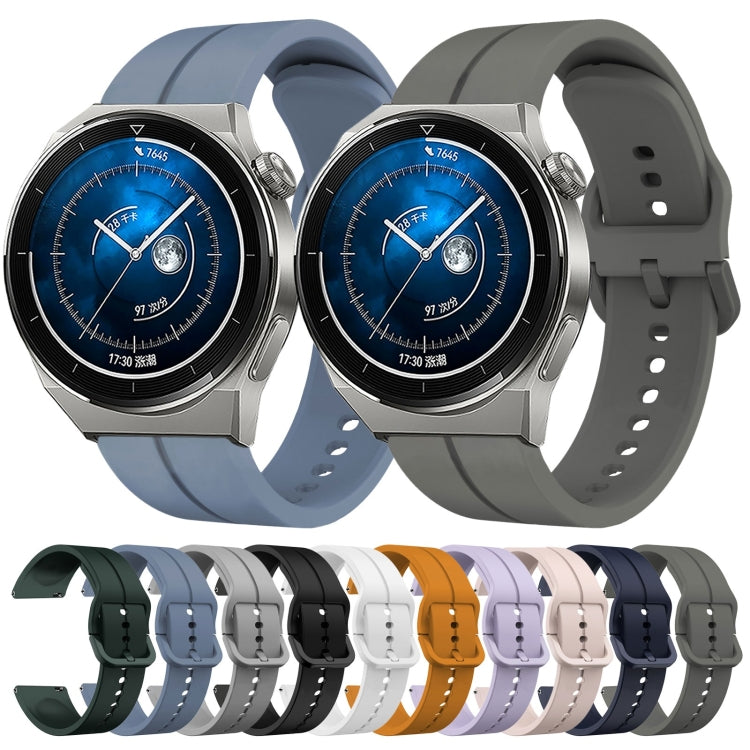 20mm Loop Silicone Watch Band, For Huawei Watch GT3 Pro 43mm, For Huawei Watch GT3 42mm, For Huawei Watch GT2 42mm, For Huawei Watch 2